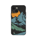 Black Vintage Peaks iPhone 13 Mini Case