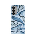 Powder Blue Whales Samsung Galaxy S26+(Plus) Case