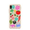 Seashell Whimsy Brooches iPhone XR Case