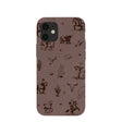 Chocolate Brown Wild Frontier iPhone 12 Mini Case