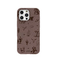 Chocolate Brown Wild Frontier iPhone 16 Pro Max Case