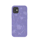 Lavender Wildflower Stitching iPhone 12 Mini Case