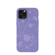 Lavender Wildflower Stitching iPhone 12 Pro Max Case