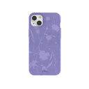Lavender Wildflower Stitching iPhone 14 Plus Case
