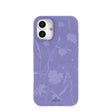 Lavender Wildflower Stitching iPhone 16 Plus Case