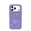 Lavender Wildflower Stitching iPhone 17 Pro Case