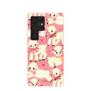 Bubblegum Pink Wool You Be Mine Samsung Galaxy S25 Ultra Case