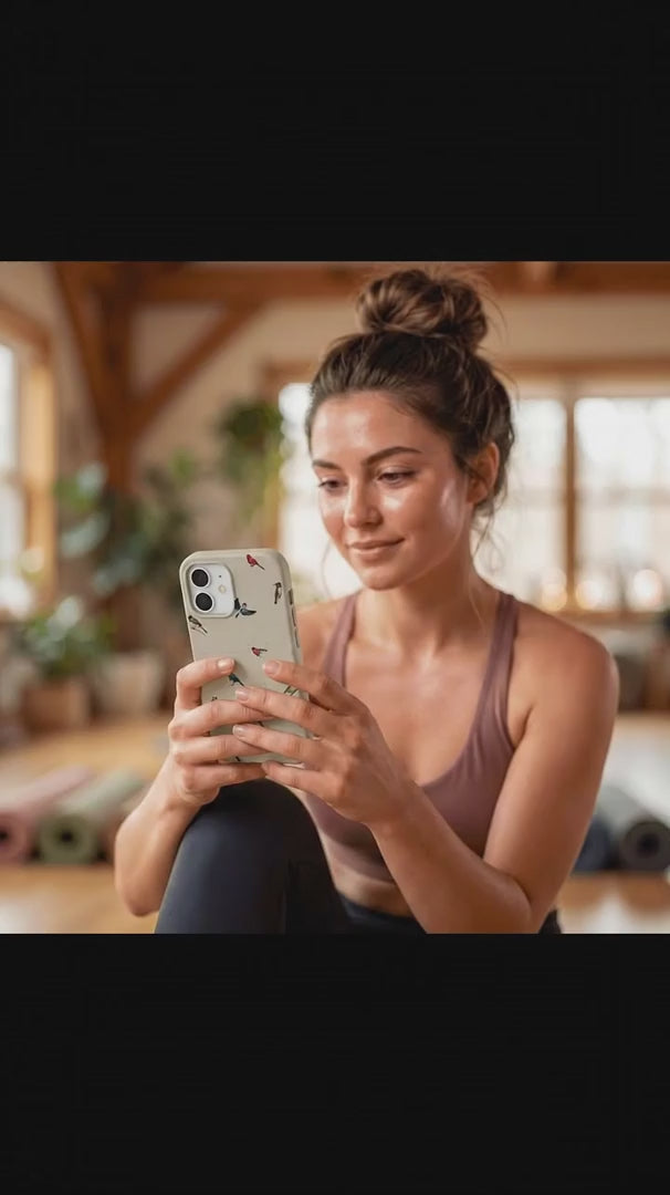 London Fog Frosted Flock iPhone 16 Pro Max Case - Product video demonstration