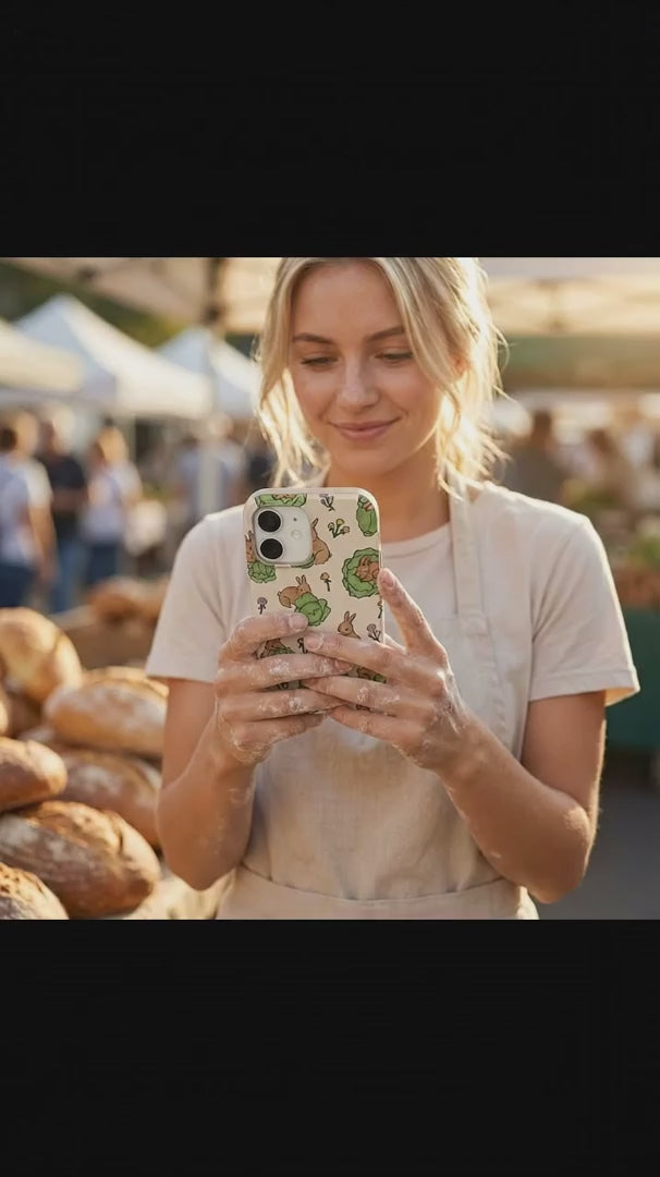 Seashell Garden Snack iPhone 14 Case
