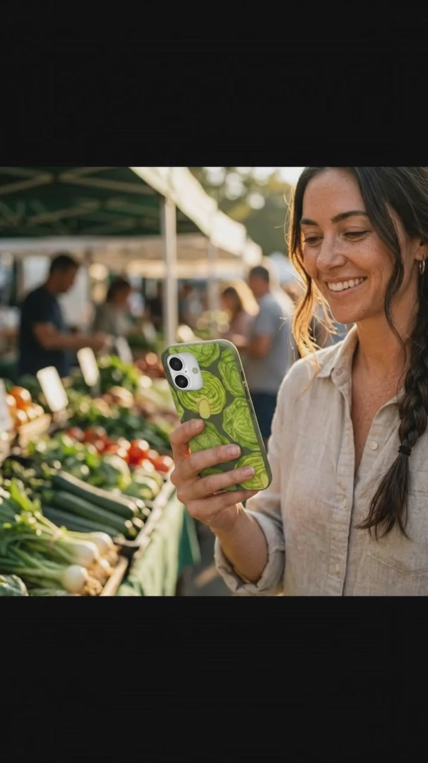 Forest Floor Cabbage Portraits iPhone 12/ iPhone 12 Pro Case