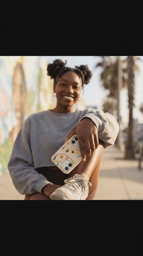 Seashell Dolce Summer iPhone 15 Case - Product video demonstration