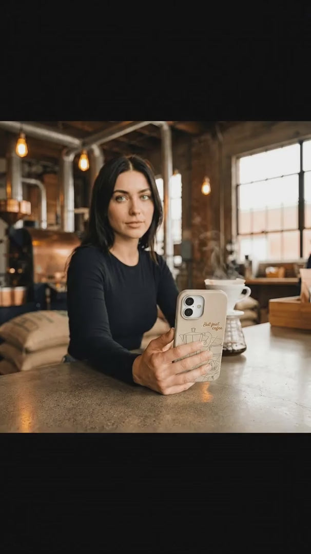 Seashell But First iPhone 15 Case - Product video demonstration