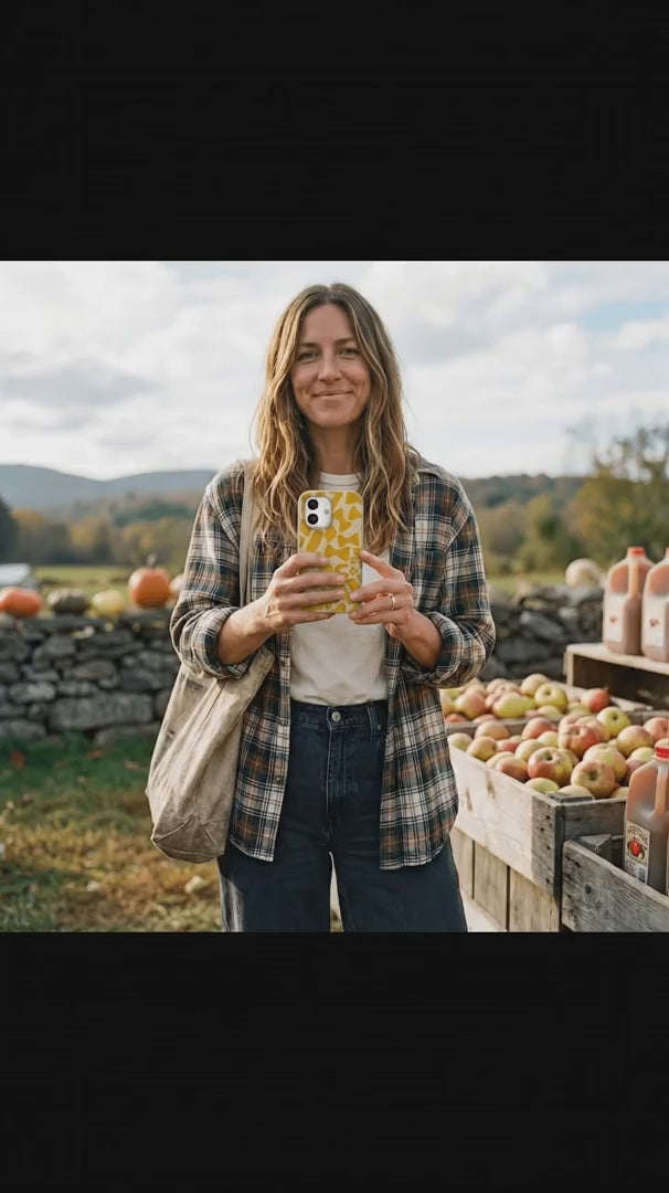 Seashell Noodle Fiesta iPhone 15 Pro Case - Product video demonstration