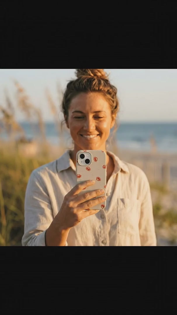Seashell Lil Crabby iPhone 16 Pro Case - Product video demonstration