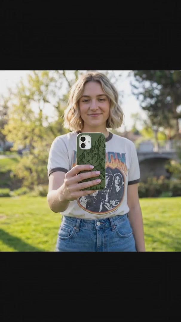 Forest Floor Quiet Climb iPhone 16 Pro Max Case - Product video demonstration