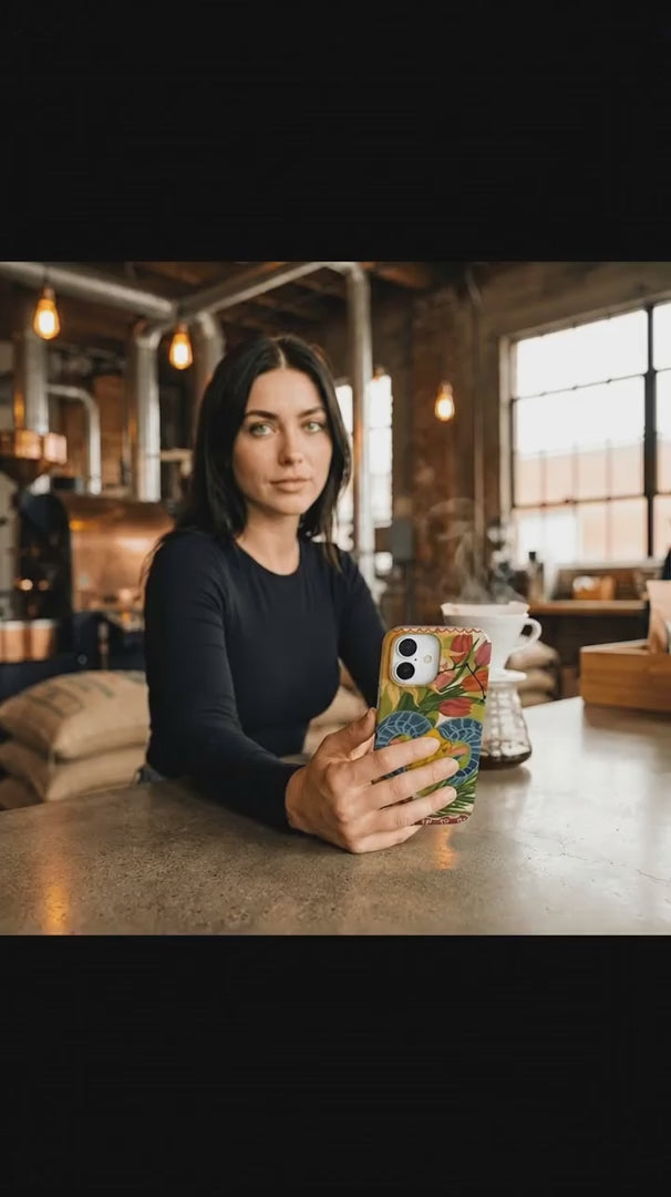 Seashell Aries Ram iPhone 15 Case - Product video demonstration