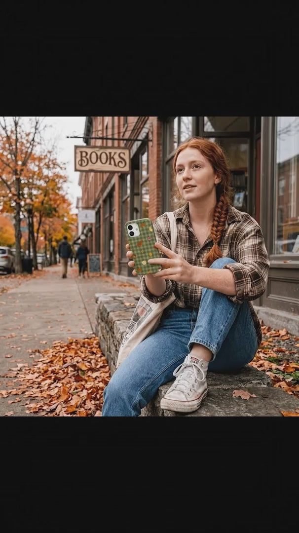 Forest Floor Harvest Folk iPhone 15 Case - Product video demonstration