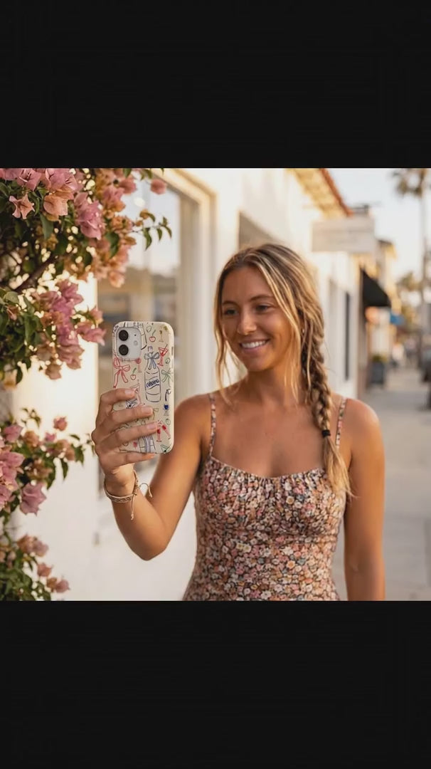 Seashell Midnight Toast iPhone 16 Pro Case - Product video demonstration