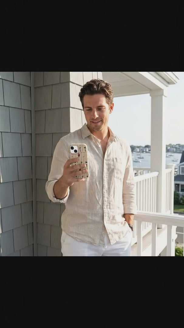 Seashell Golf Time iPhone 15 Case - Product video demonstration