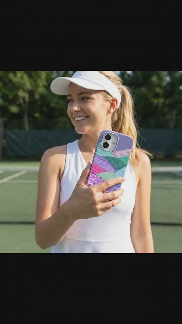 Lavender Misty Mauve iPhone 16 Pro Max Case - Product video demonstration