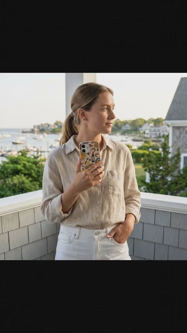 Seashell Coastal Bites iPhone 15 Pro Case - Product video demonstration