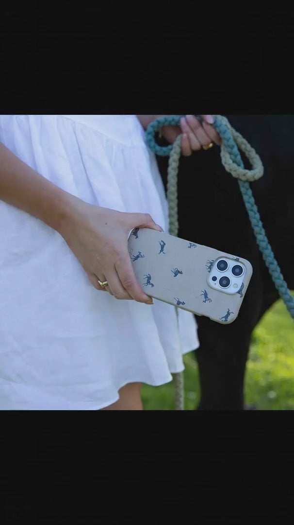 London Fog Mini Horses iPhone 16 Pro Case - Product video demonstration