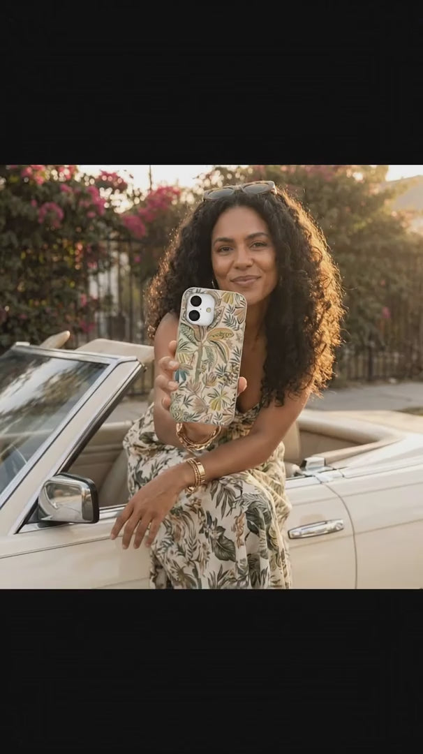 Seashell Dreamy Tropics iPhone 15 Case - Product video demonstration