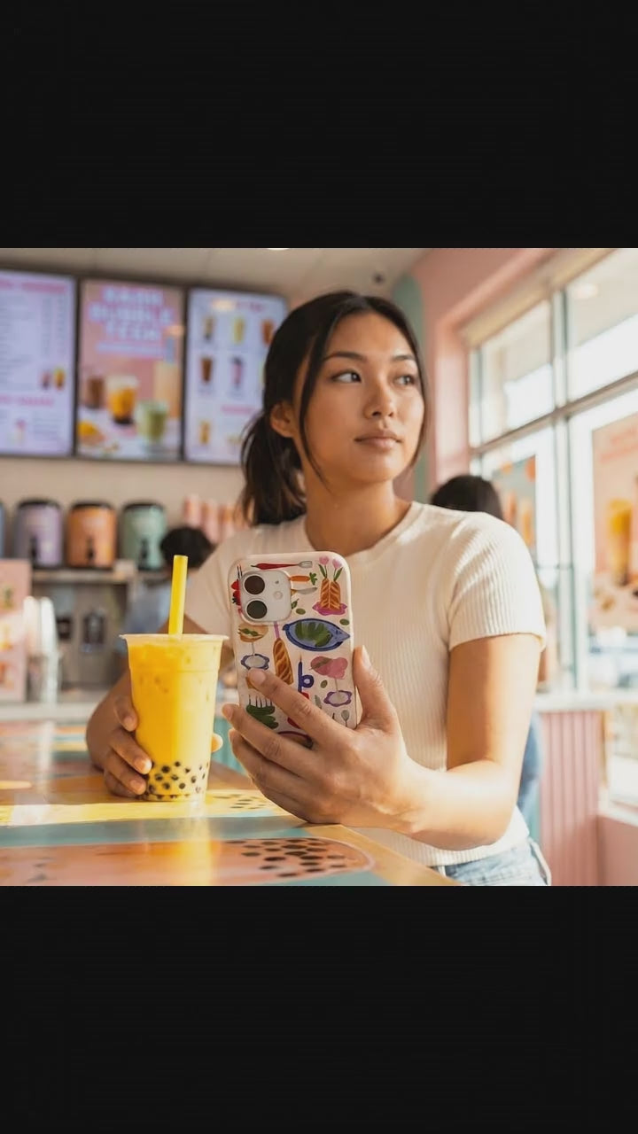 Seashell Surreal Soiree iPhone 17 Case - Product video demonstration