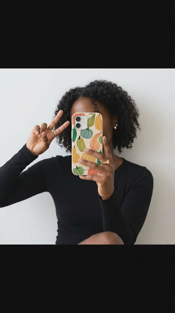 Seashell Autumn Garden iPhone 15 Case - Product video demonstration