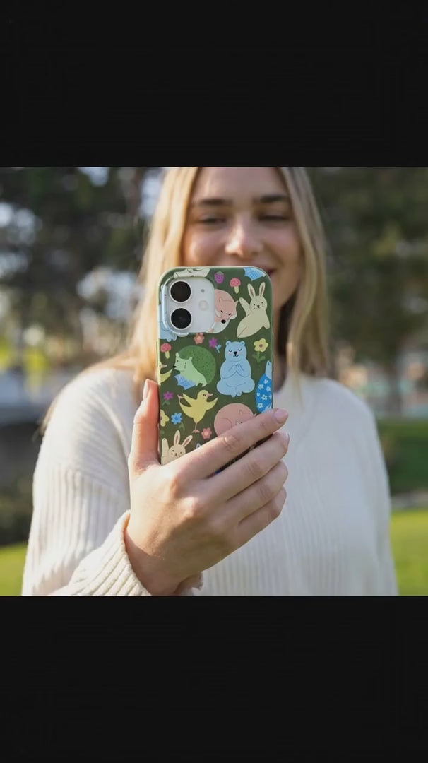 Forest Floor Wellness Creatures iPhone 15 Pro Case - Product video demonstration