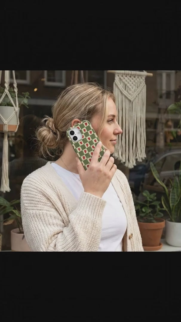 Forest Floor Strawberry Field iPhone 17 Pro Case - Product video demonstration