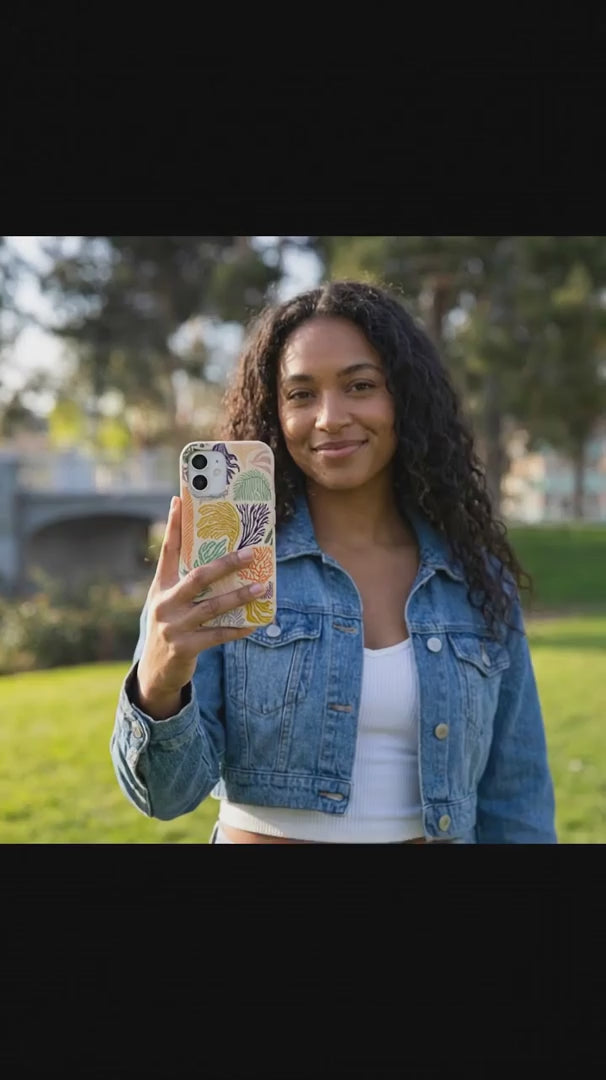 Seashell Coral Dreams iPhone 16 Pro Max Case - Product video demonstration