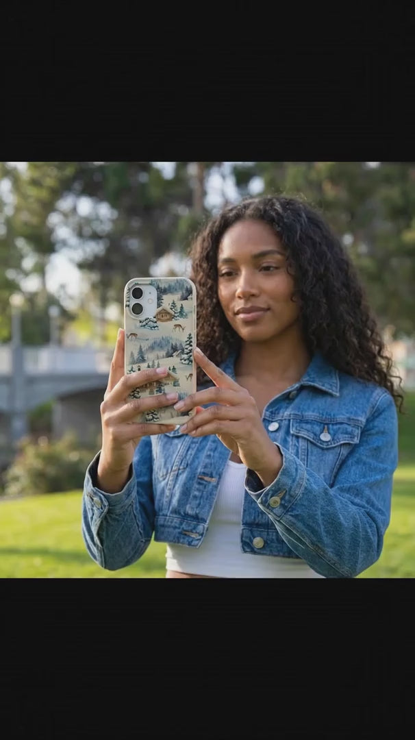 London Fog Whitetail Winter iPhone 15 Case - Product video demonstration