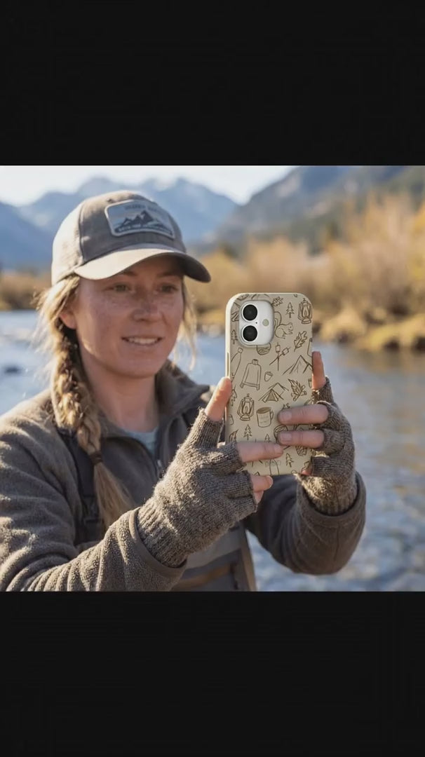London Fog Camp Pela iPhone 15 Pro Case - Product video demonstration