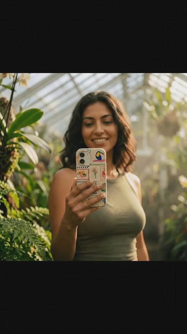 Seashell Tropical Paradise iPhone 16 Case - Product video demonstration