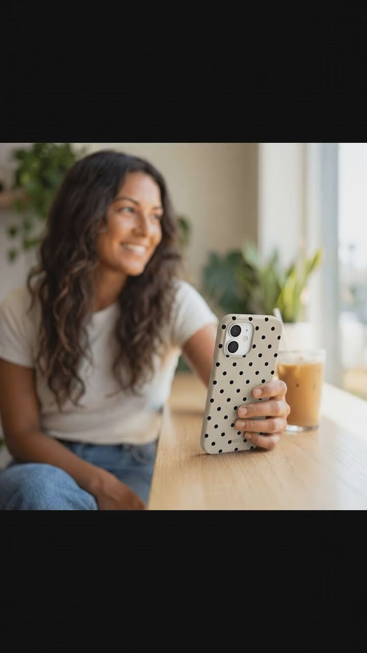 London Fog Latte Pop iPhone 17 Case - Product video demonstration