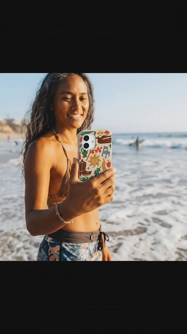 Seashell Junk Drawer iPhone 16 Pro Case - Product video demonstration