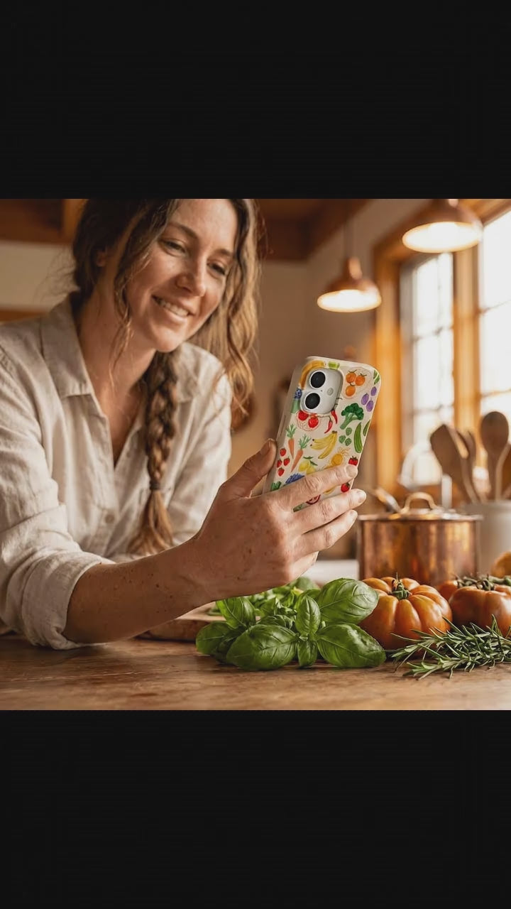 Seashell Fresh Market iPhone 17 Case - Product video demonstration