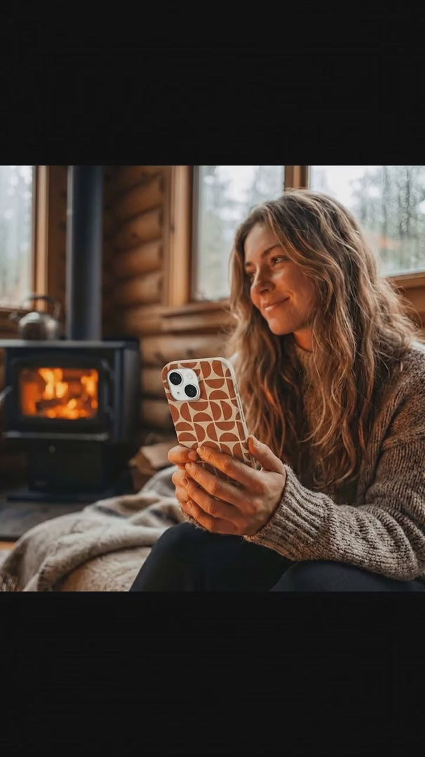 Seashell Paprika Play iPhone 15 Case - Product video demonstration