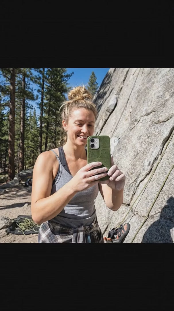 Forest Floor Time Etched iPhone 17 Pro Case - Product video demonstration