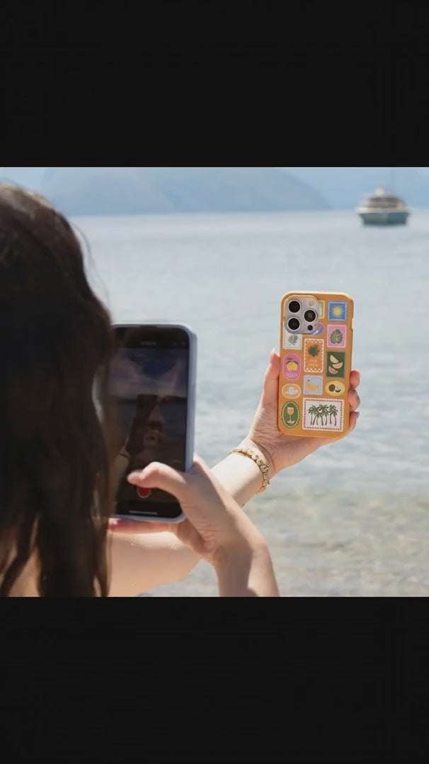 Honey Summer Paradise iPhone 17 Pro Case - Product video demonstration