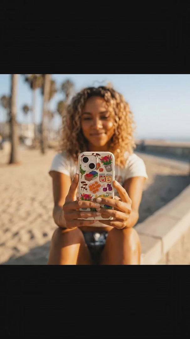 Seashell Farm Market iPhone 15 Pro Case - Product video demonstration