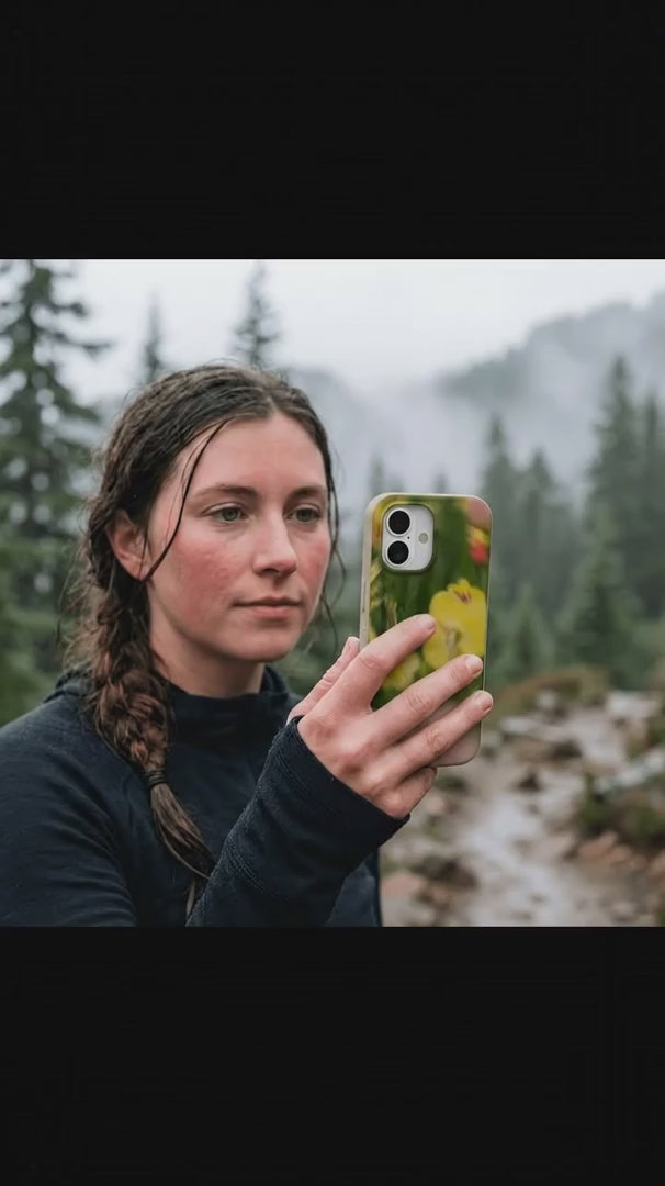 Seashell Full Bloom iPhone 16 Pro Case - Product video demonstration