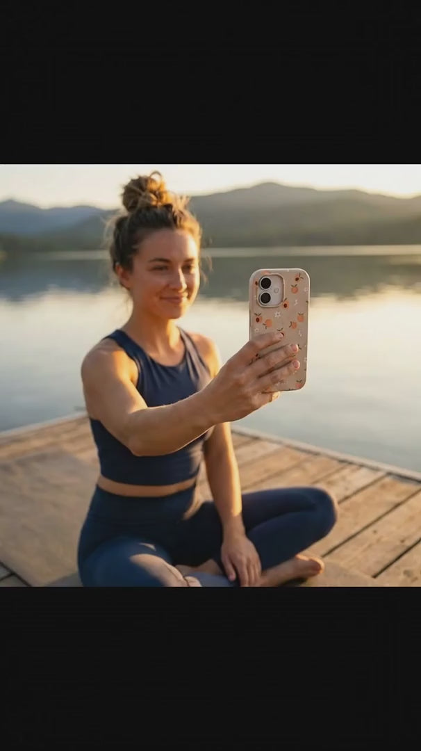 Seashell Feeling Peachy iPhone 16 Pro Case - Product video demonstration