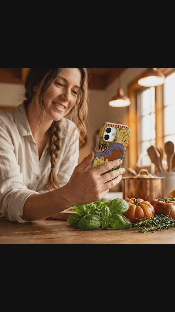 Seashell Virgo Goddess iPhone 15 Case - Product video demonstration