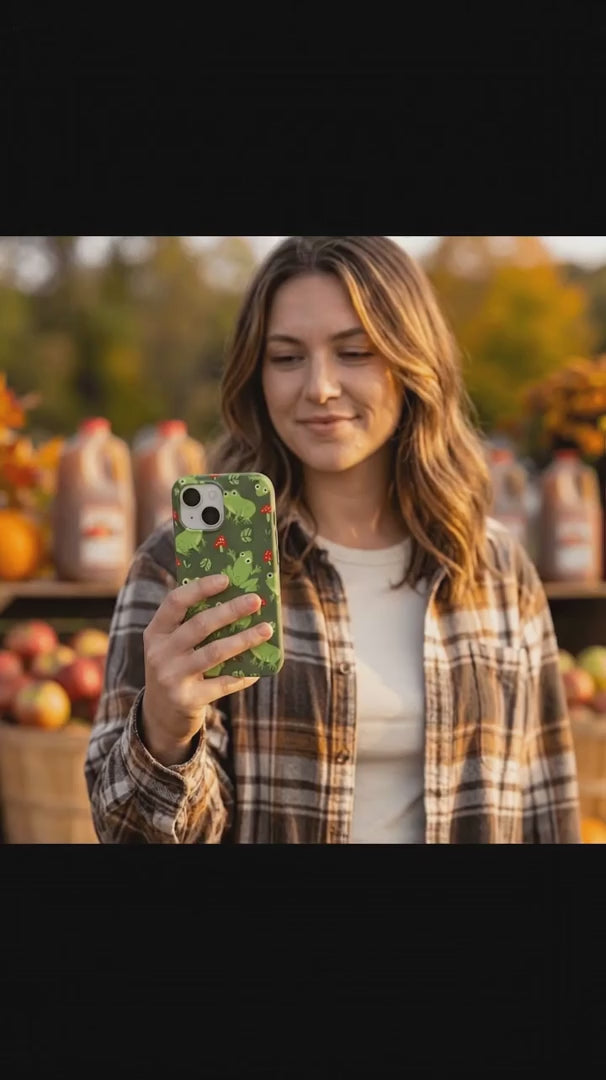 Forest Floor Frog Folk iPhone 16 Pro Case - Product video demonstration