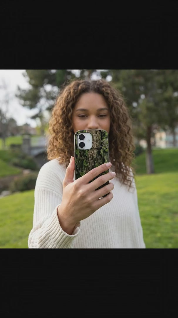Black Tree Bark iPhone 16 Pro Case - Product video demonstration