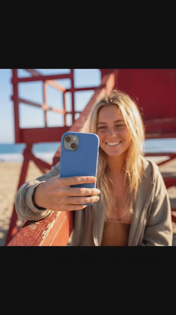 Electric Blue iPhone 17 Pro Case - Product video demonstration