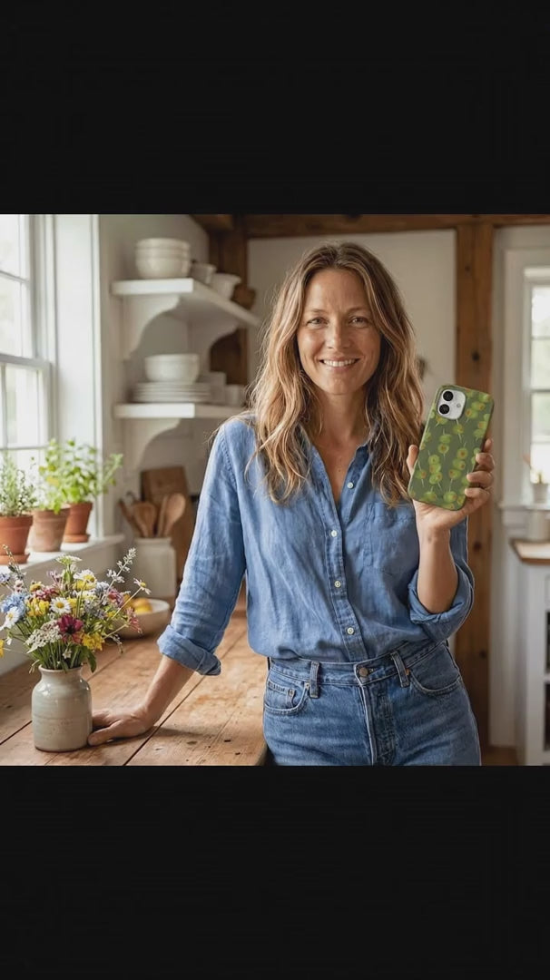 Forest Floor Olive Hour iPhone 15 Pro Case - Product video demonstration