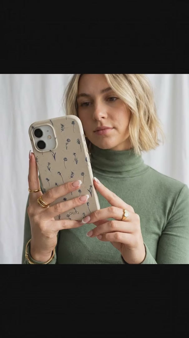 London Fog Petite Perennials iPhone 15 Case - Product video demonstration